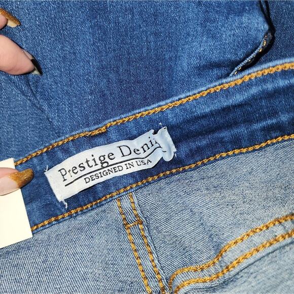 PRESTIGE DENIUM SIZE 5 DISTRESSED BLUE JEAN - Picture 3 of 7